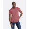 T-shirt ajusté pour homme Premium CVC à col rond
