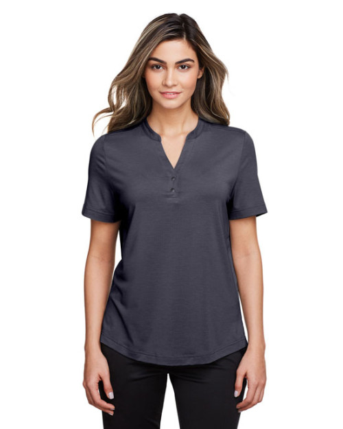 JAQ Snap-Up Polo performance extensible pour femme