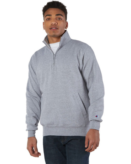 Champion Double Dry EcoMD - 12 oz/verge, Haut avec glissière mi-hauteur